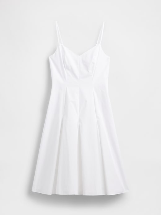 Image number 5 showing, Seamed V-Neck Midi Dress