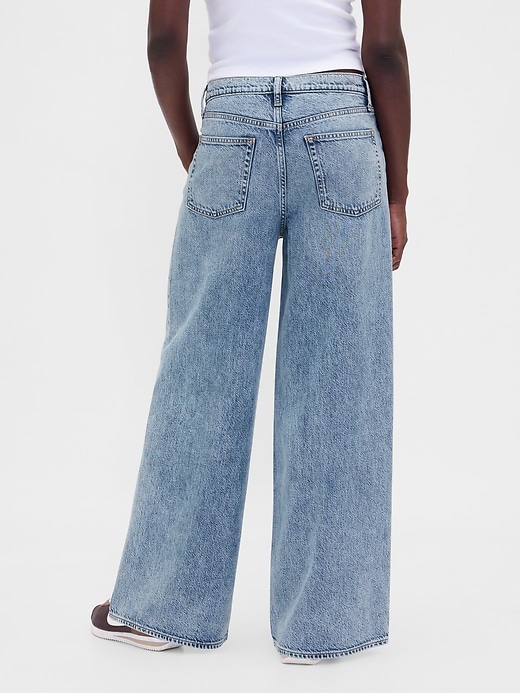 Image number 4 showing, Mid Rise UltraSoft Baggy Jeans
