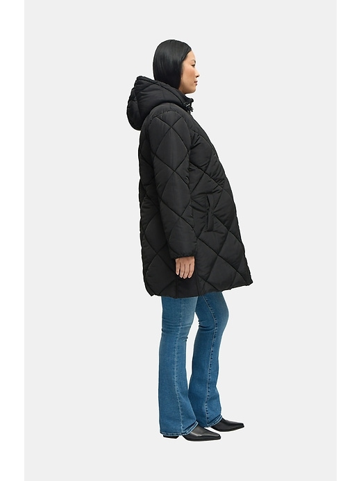Image number 2 showing, Ingrid and Isabel Maternity Parka With Removable Baby Carrier Insert
