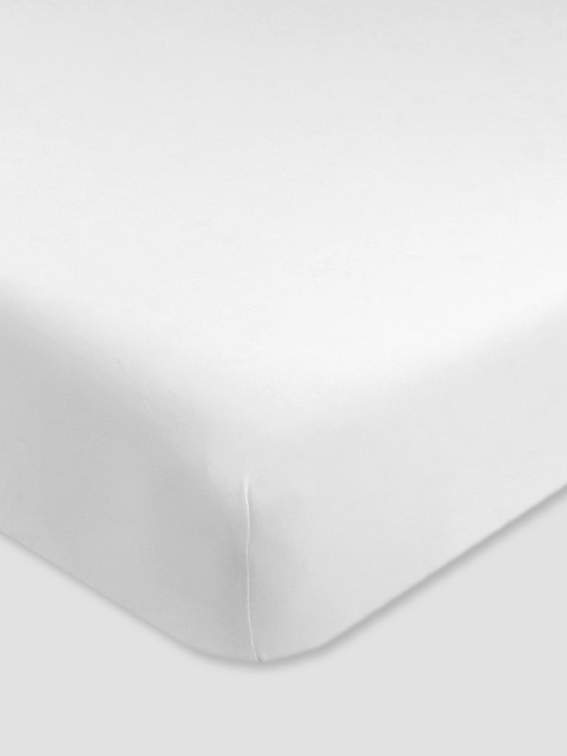 Image number 2 showing, Honest Baby Clothing Organic Cotton Fitted Crib Sheet