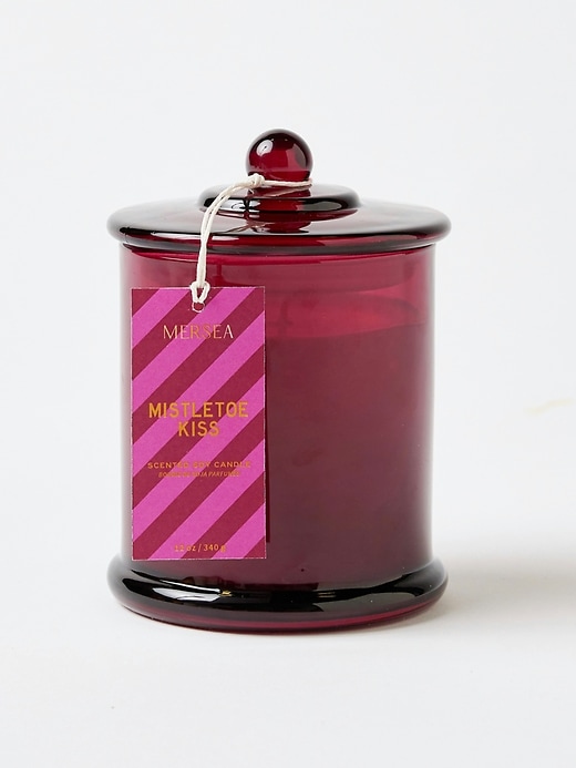 Image number 1 showing, Mersea Mistletoe Kiss Jolly Jar Candle