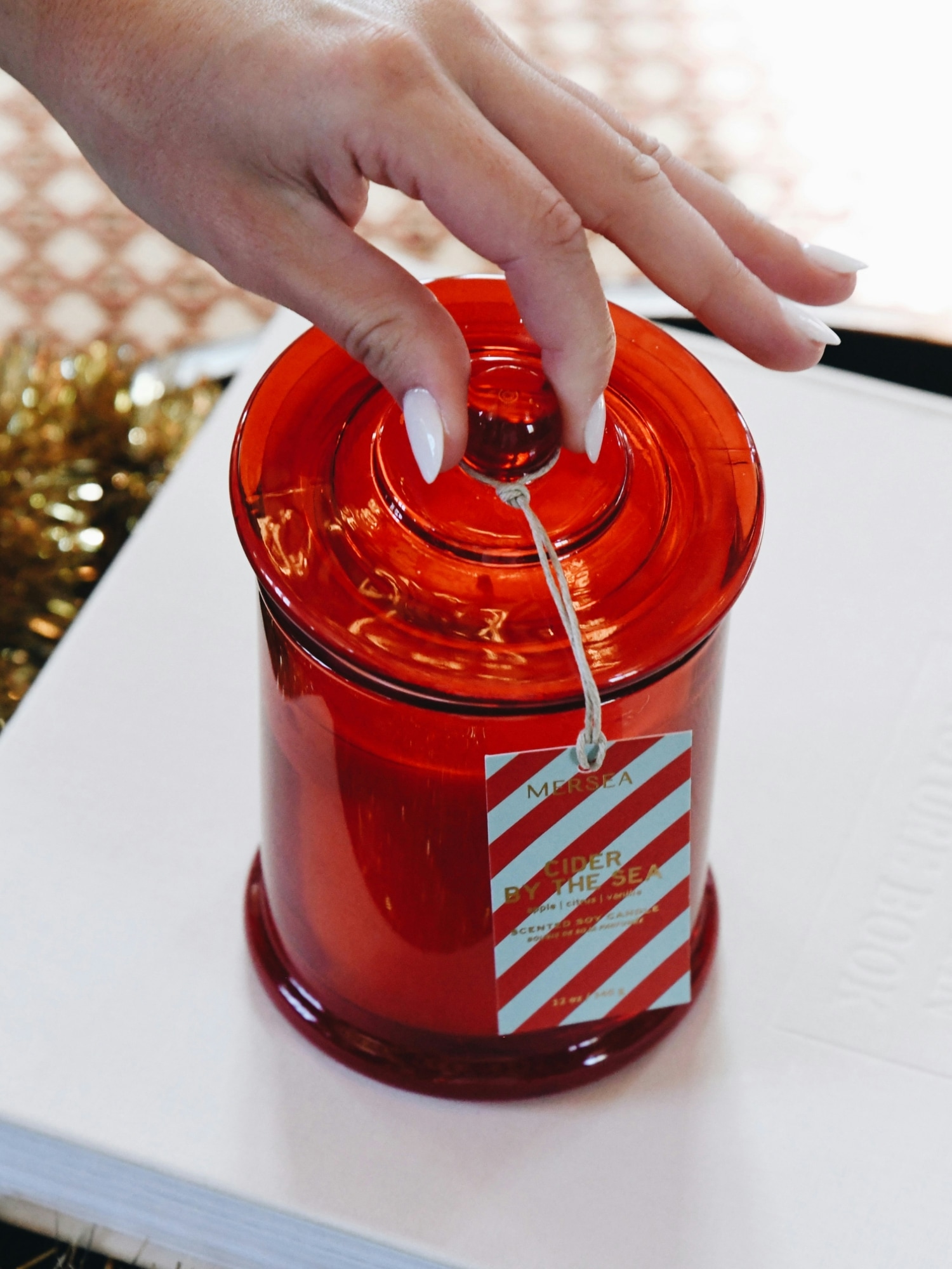 Mersea Cider by the Sea Jolly Jar Candle