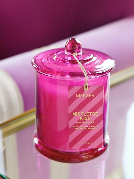 Image number 2 showing, Mersea Mistletoe Kiss Jolly Jar Candle