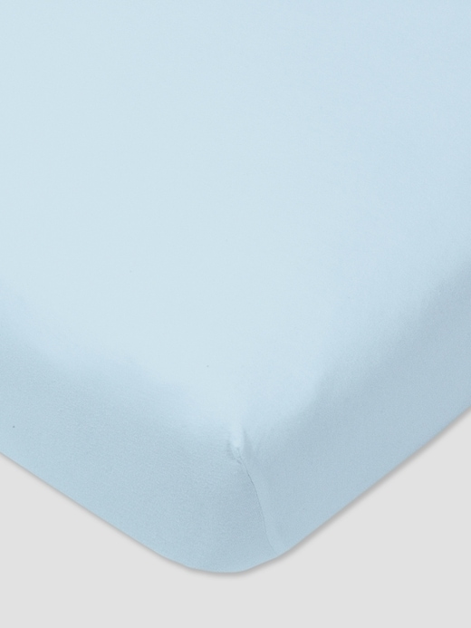 Image number 2 showing, Honest Baby Clothing Organic Cotton Fitted Crib Sheet