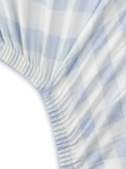 Image number 4 showing, Honest Baby Clothing Organic Cotton Fitted Crib Sheet