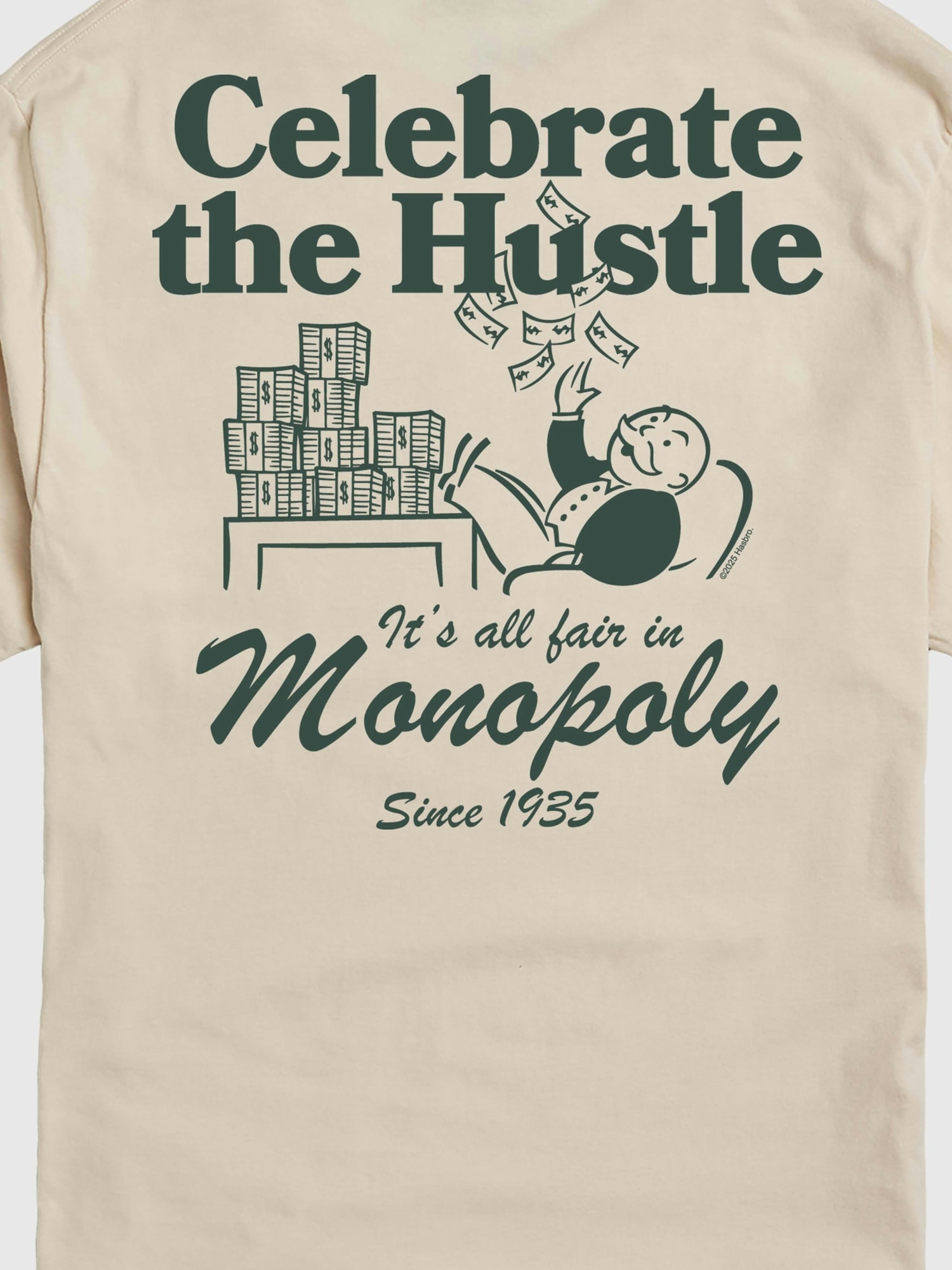 Monopoly Celebrate The Hustle Graphic Tee