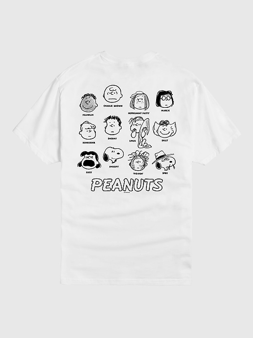 Image number 2 showing, Peanuts Snoopy And Friends Faces Short Sleeve T-Shirt