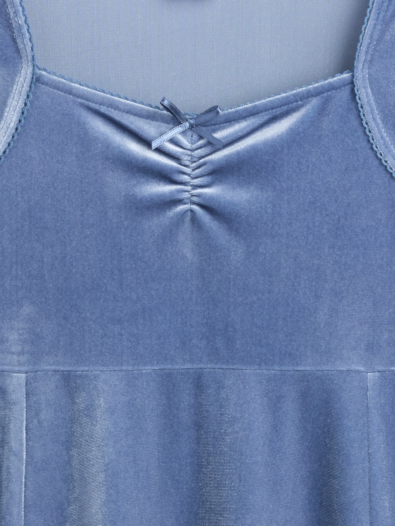 Kids Velvet Empire Waist Dress