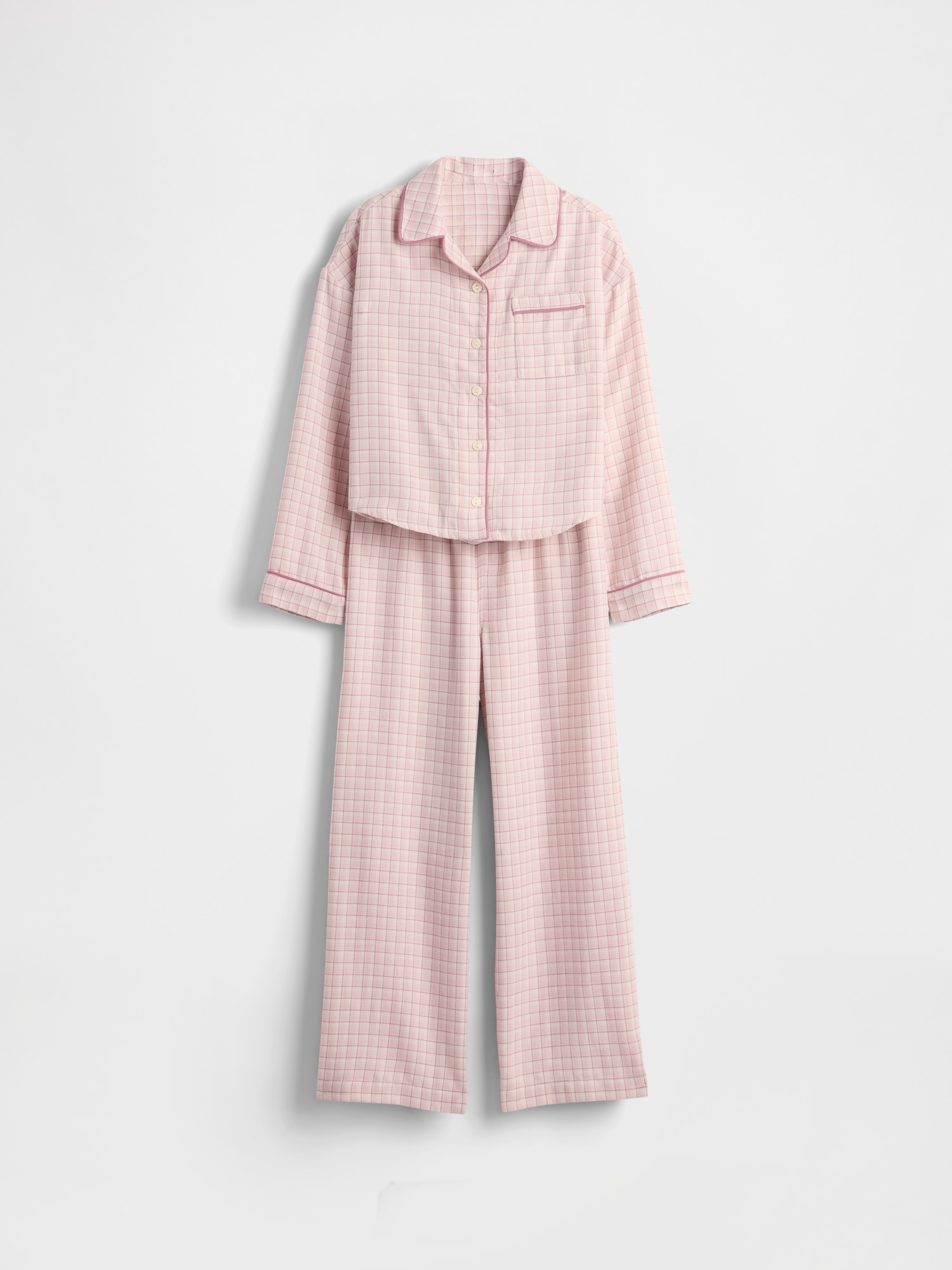 Kids Recycled Flannel PJ Set