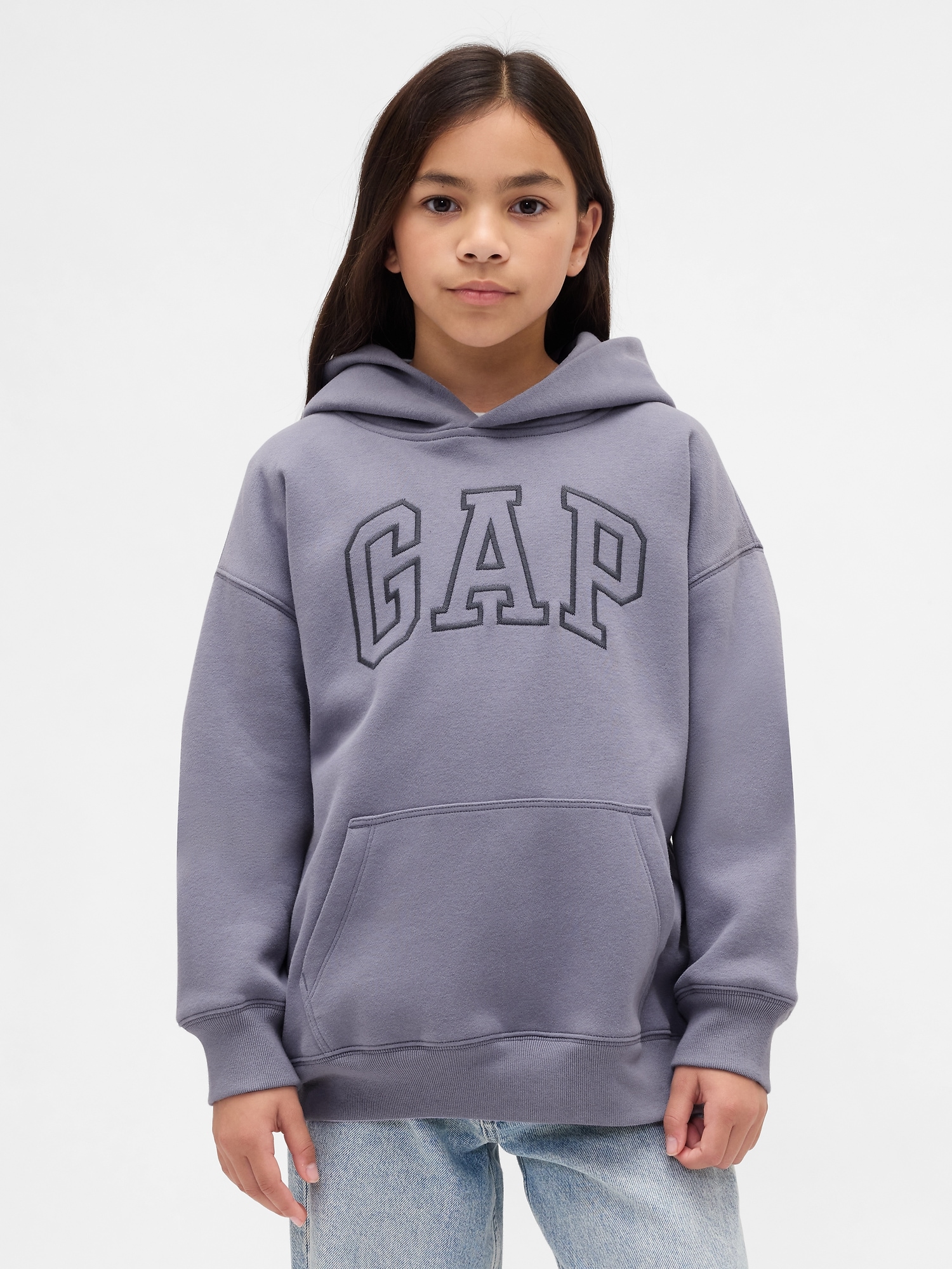Kids VintageSoft Relaxed Logo Hoodie