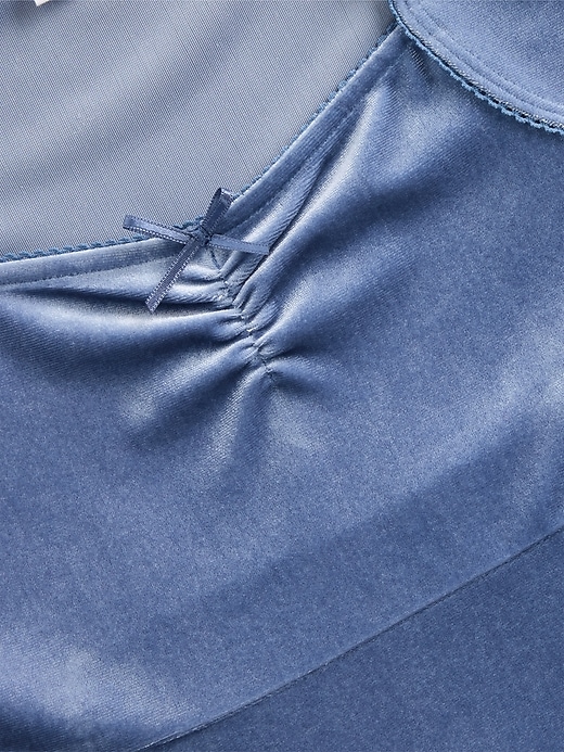 Image number 5 showing, Kids Velvet Empire Waist Dress