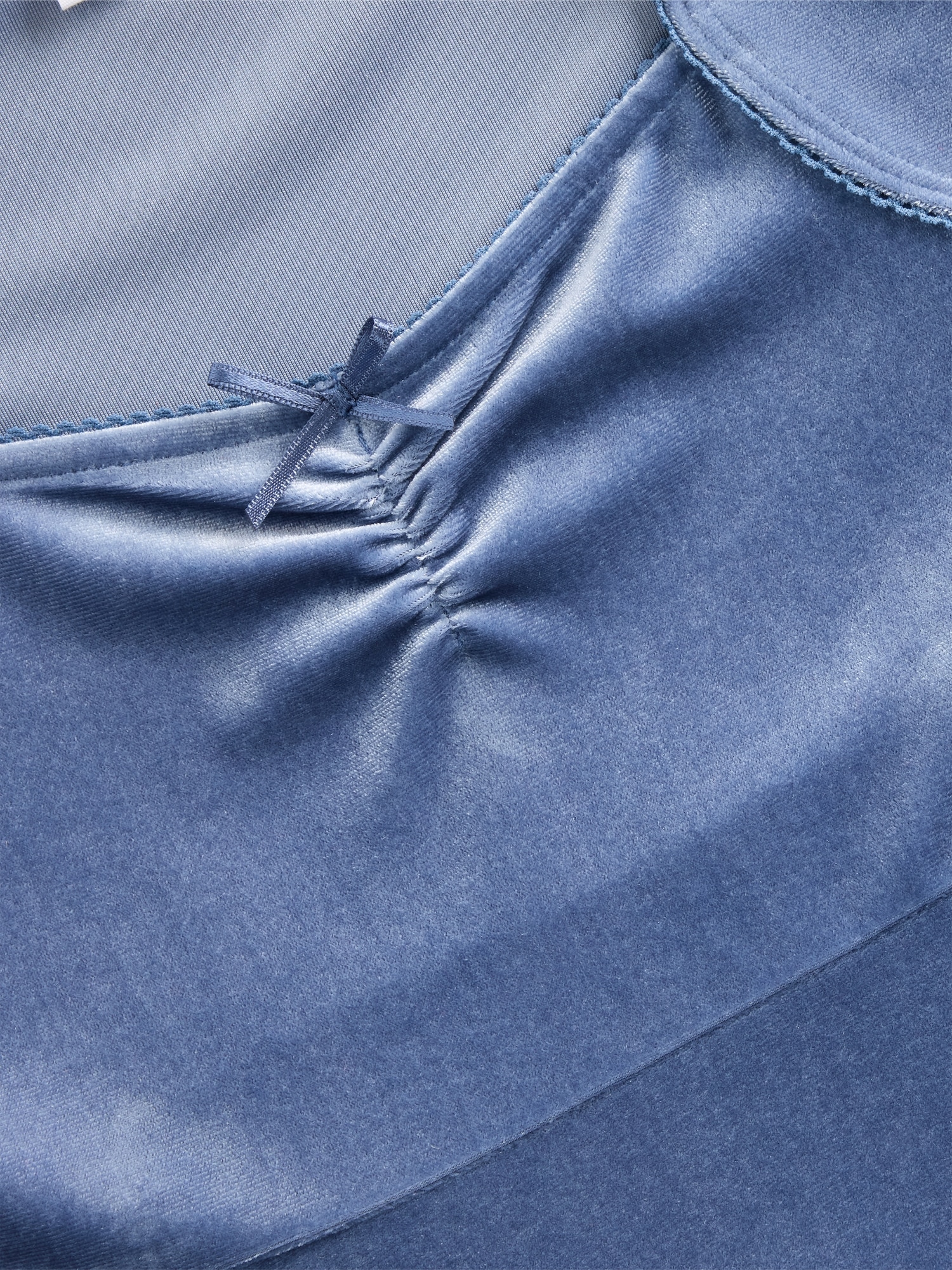 Kids Velvet Empire Waist Dress