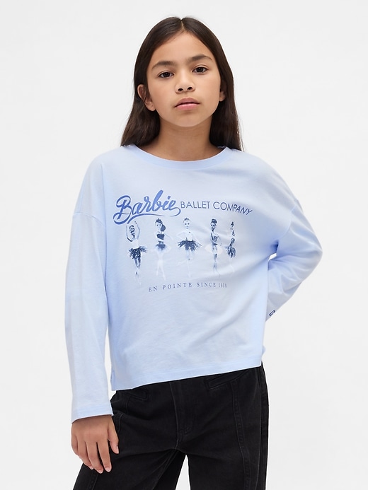 Image number 1 showing, Kids Barbie Oversized Graphic T-Shirt