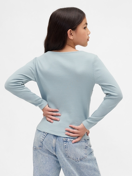 Image number 3 showing, Kids Rib Bow T-Shirt