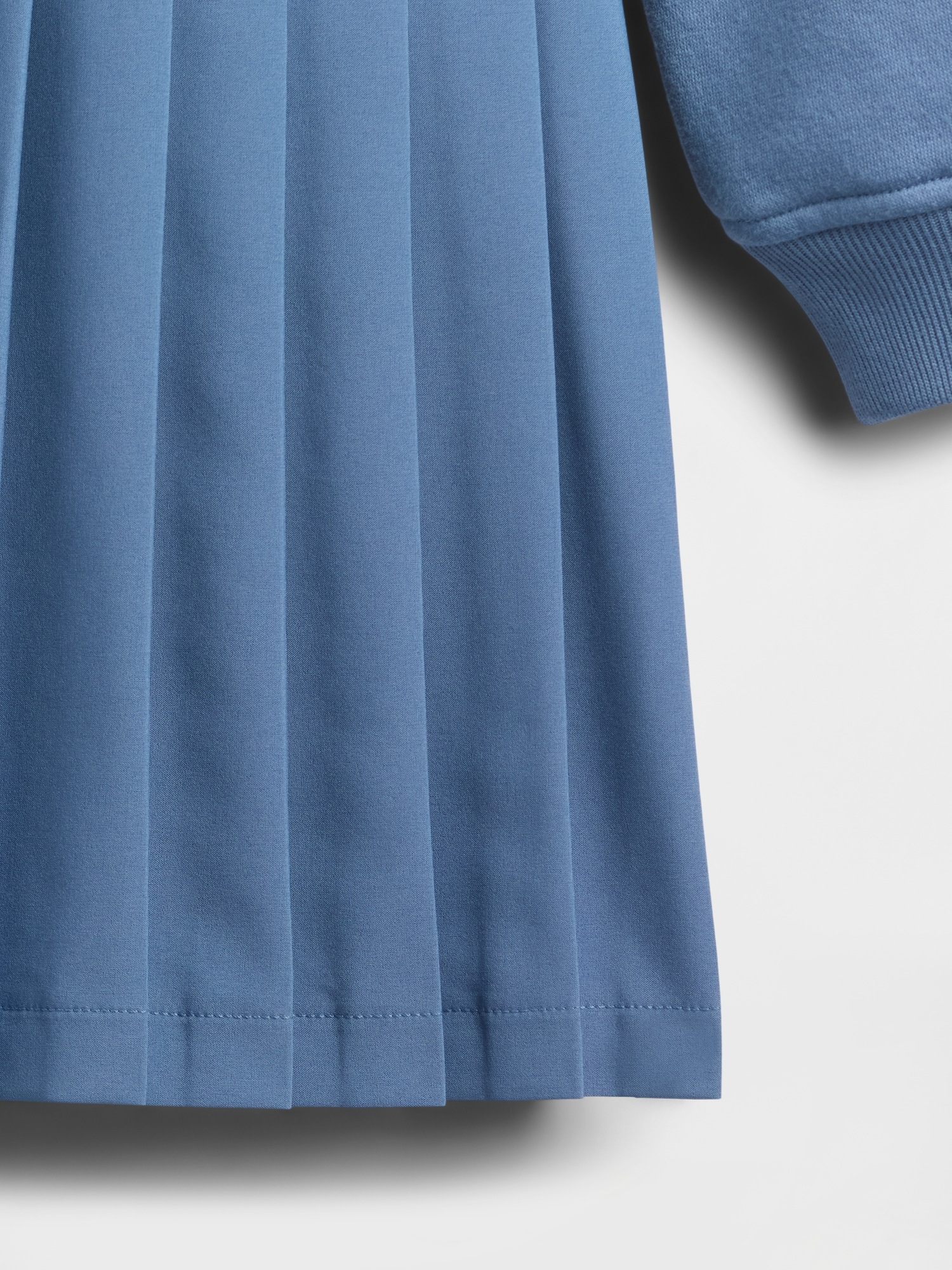 Gap Kids VintageSoft Pleated Sweatshirt Dress — фото 3