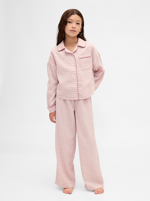 Image number 1 showing, Kids Recycled Flannel PJ Set