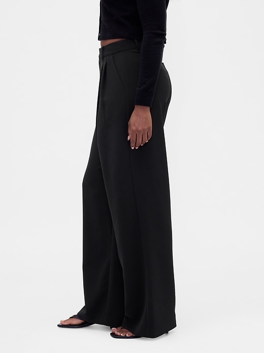 Image number 3 showing, Curvy 365 High Rise Pleated Trousers