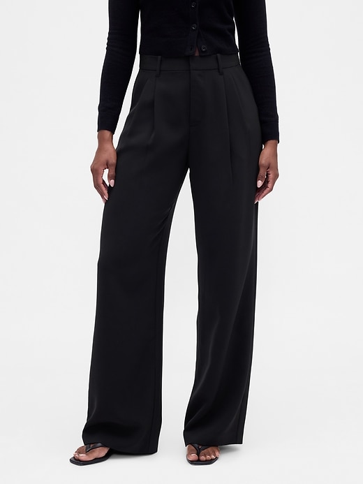 Image number 2 showing, Curvy 365 High Rise Pleated Trousers