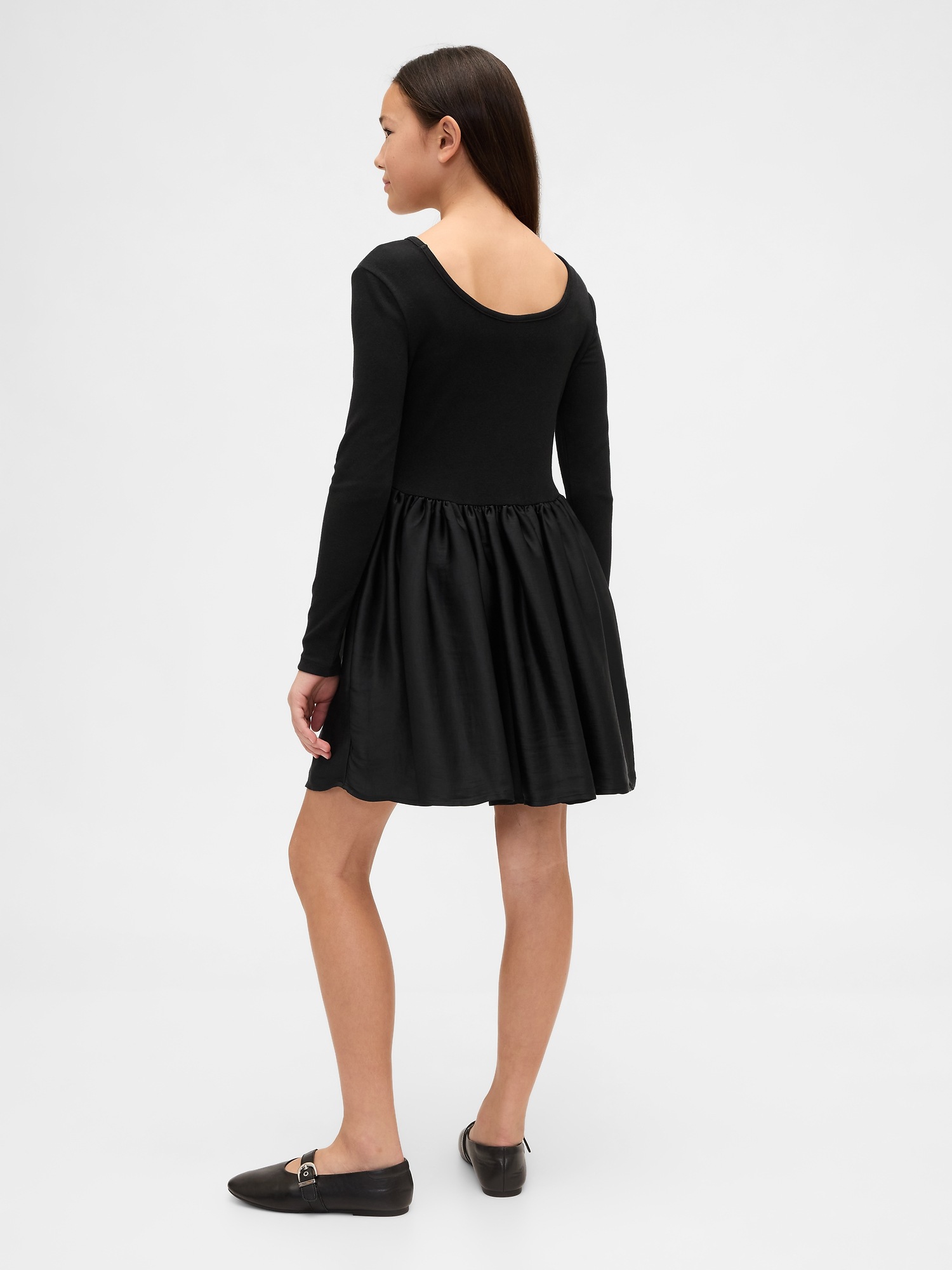 Gap Kids Modern Mixed Media Dress — фото 3