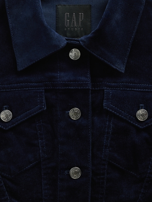 Image number 6 showing, GapStudio Fitted Icon Corduroy Jacket