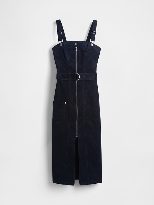 Image number 7 showing, GapStudio Corduroy Belted Midi Dress