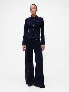 GapStudio Low Rise Corduroy Wide-Leg Pants