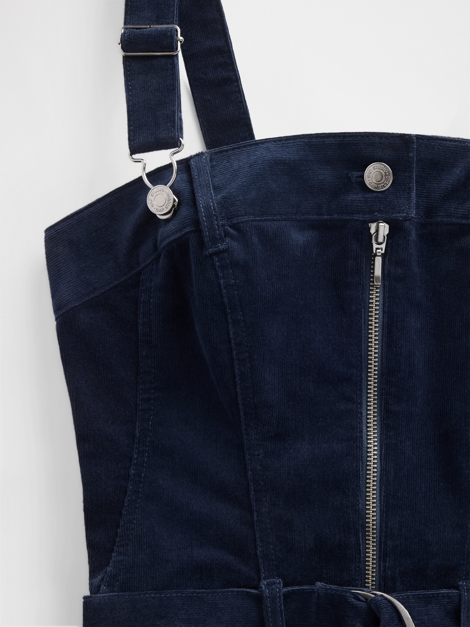 GapStudio Corduroy Belted Midi Dress