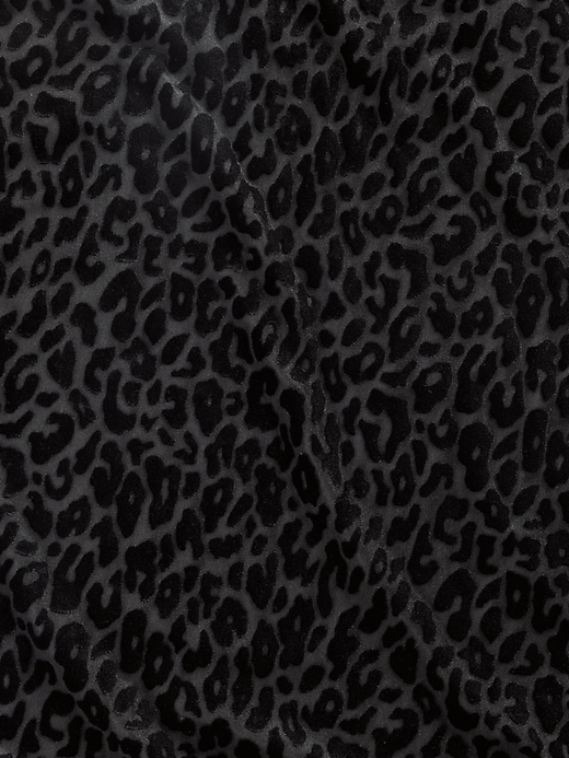 Image number 4 showing, GapStudio Burnout Velvet Leopard Bodysuit
