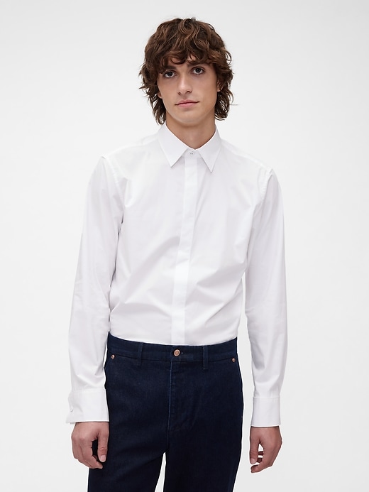 Image number 1 showing, GapStudio Poplin Shirt