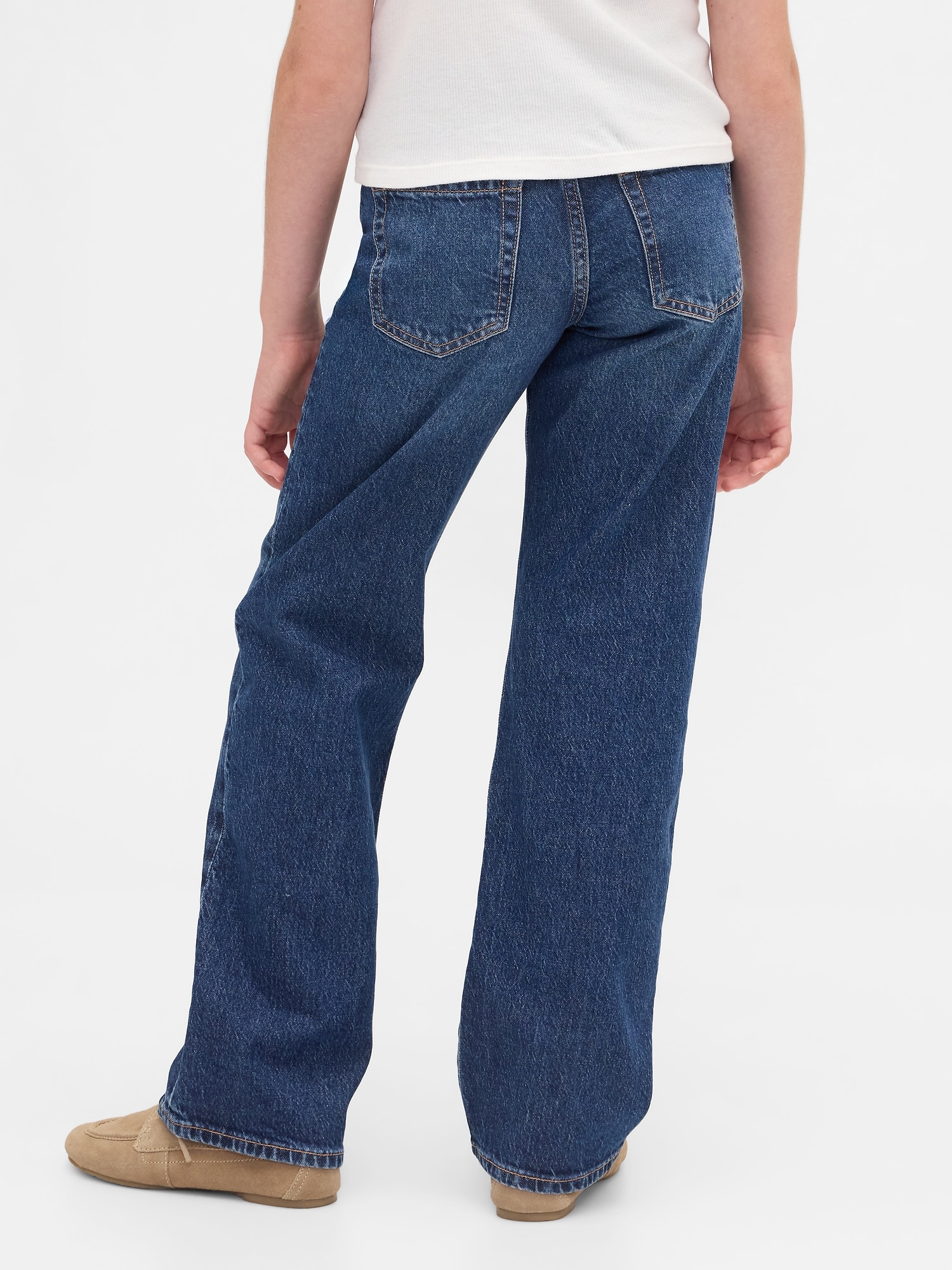 Kids Low Rise Straight Jeans