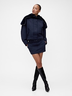 GapStudio Belted Mini Skirt