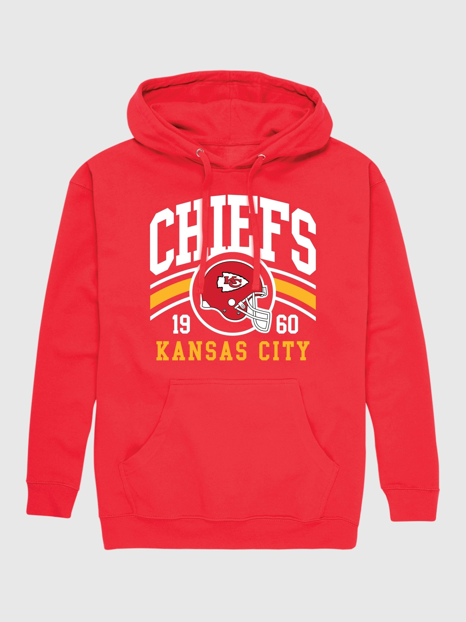 NFL Classic Stripe Pullover Hoodie - Chiefs