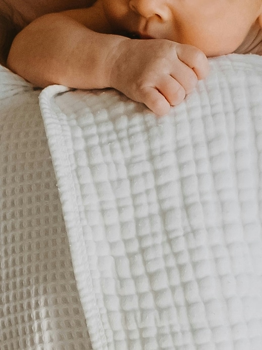 Image number 4 showing, Honest Baby Clothing 5 Pack Organic Cotton Multi Layer Woven Burp Cloths