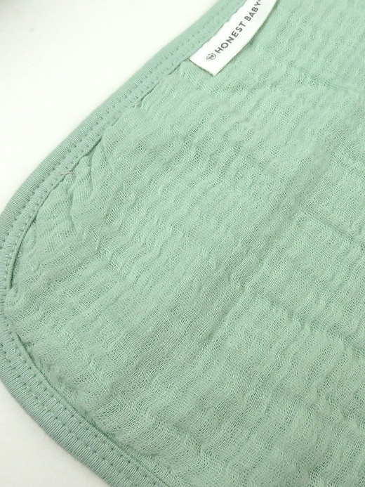 Image number 2 showing, Honest Baby Clothing 5 Pack Organic Cotton Multi Layer Woven Burp Cloths