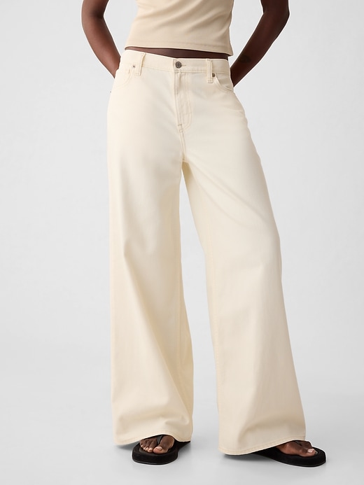 Image number 2 showing, Mid Rise UltraSoft Baggy Jeans