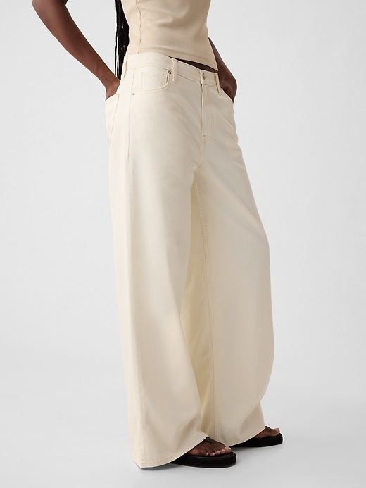 Image number 3 showing, Mid Rise UltraSoft Baggy Jeans