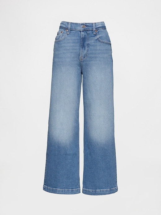 Image number 7 showing, High Stride Wide-Leg Ankle Jeans
