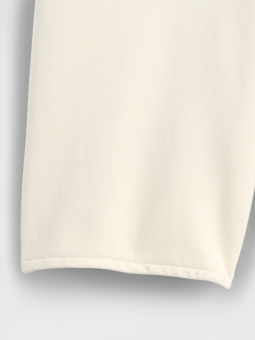 Image number 6 showing, 11" Mid Rise French Terry Denim Longline Shorts