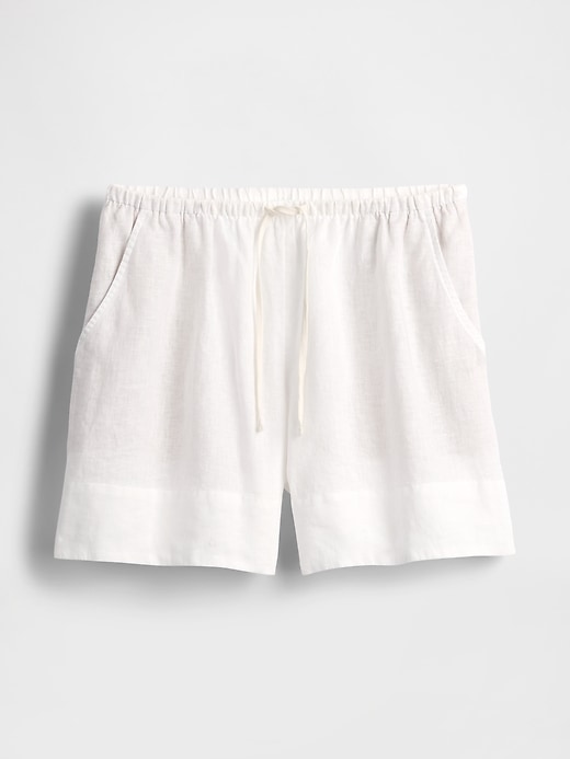 Image number 5 showing, 100% Linen Easy Shorts