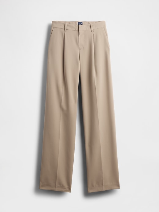 Image number 7 showing, 365 Low Rise Pleated Wide-Leg Trousers