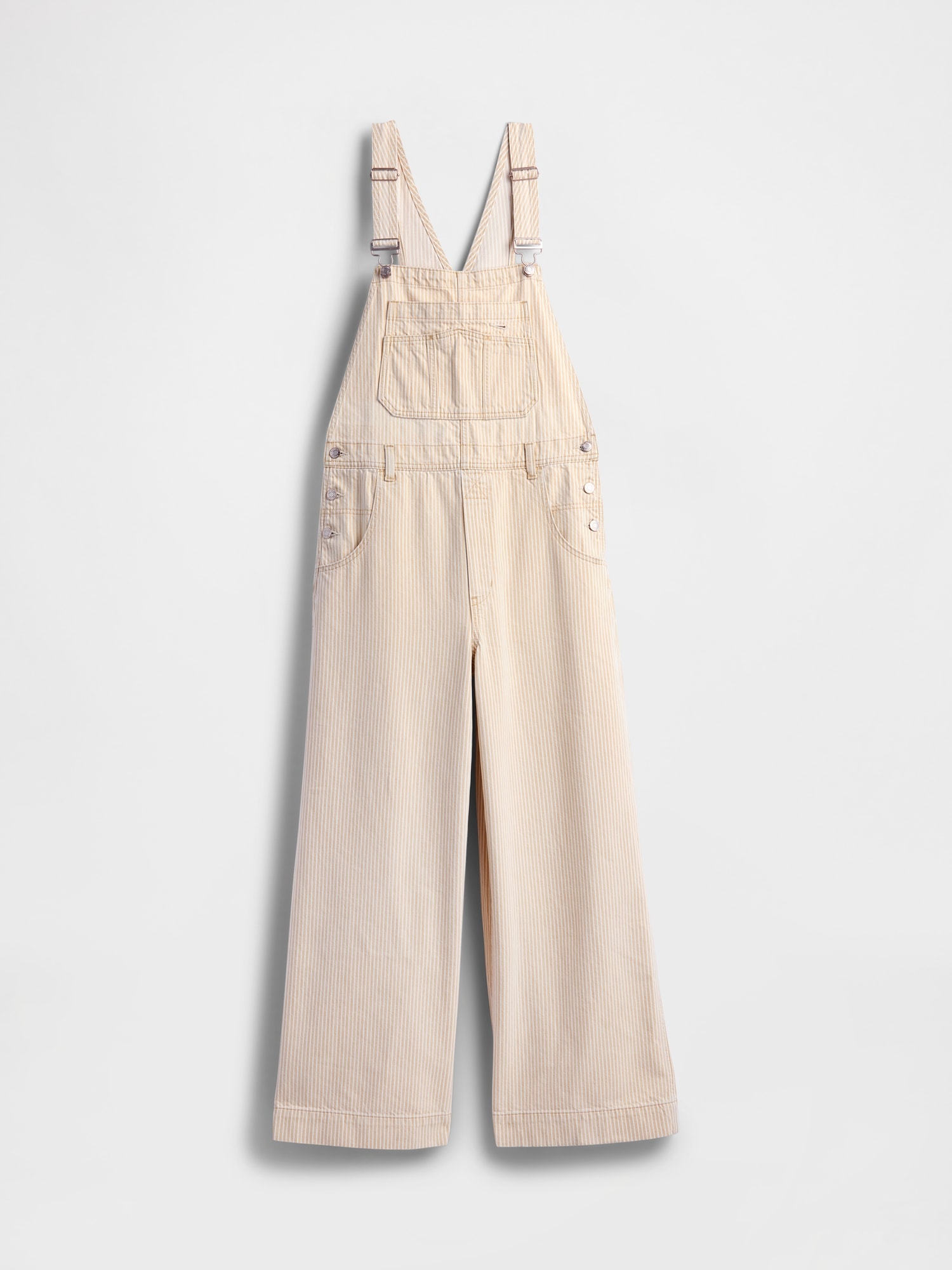 Женские комбинезоны Gap UltraSoft Denim Baggy Overalls — фото 7