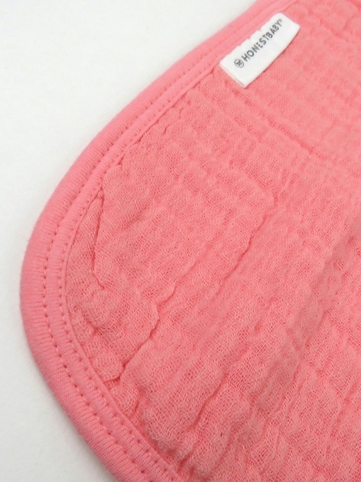 Image number 2 showing, Honest Baby Clothing 5 Pack Organic Cotton Multi Layer Woven Burp Cloths