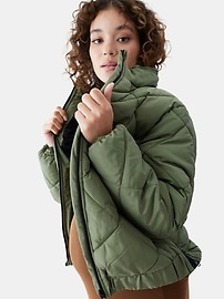 Image number 1 showing, Ingrid and Isabel Maternity Puffer Jacket