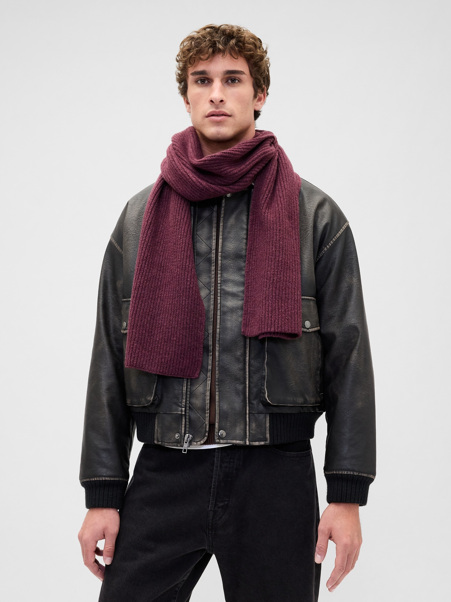 CashSoft Scarf - Tuscan Red