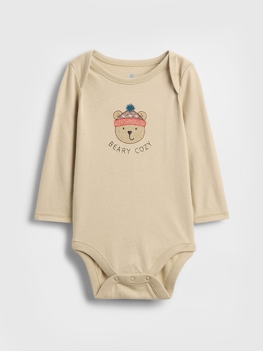 Baby First Favorites Organic Cotton Graphic Bodysuit | Gap