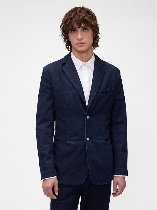 Image number 1 showing, GapStudio Denim Blazer