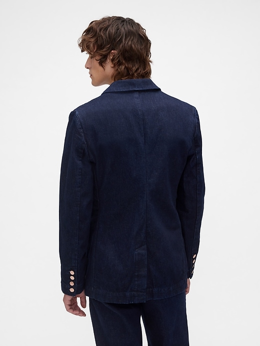 Image number 3 showing, GapStudio Denim Blazer