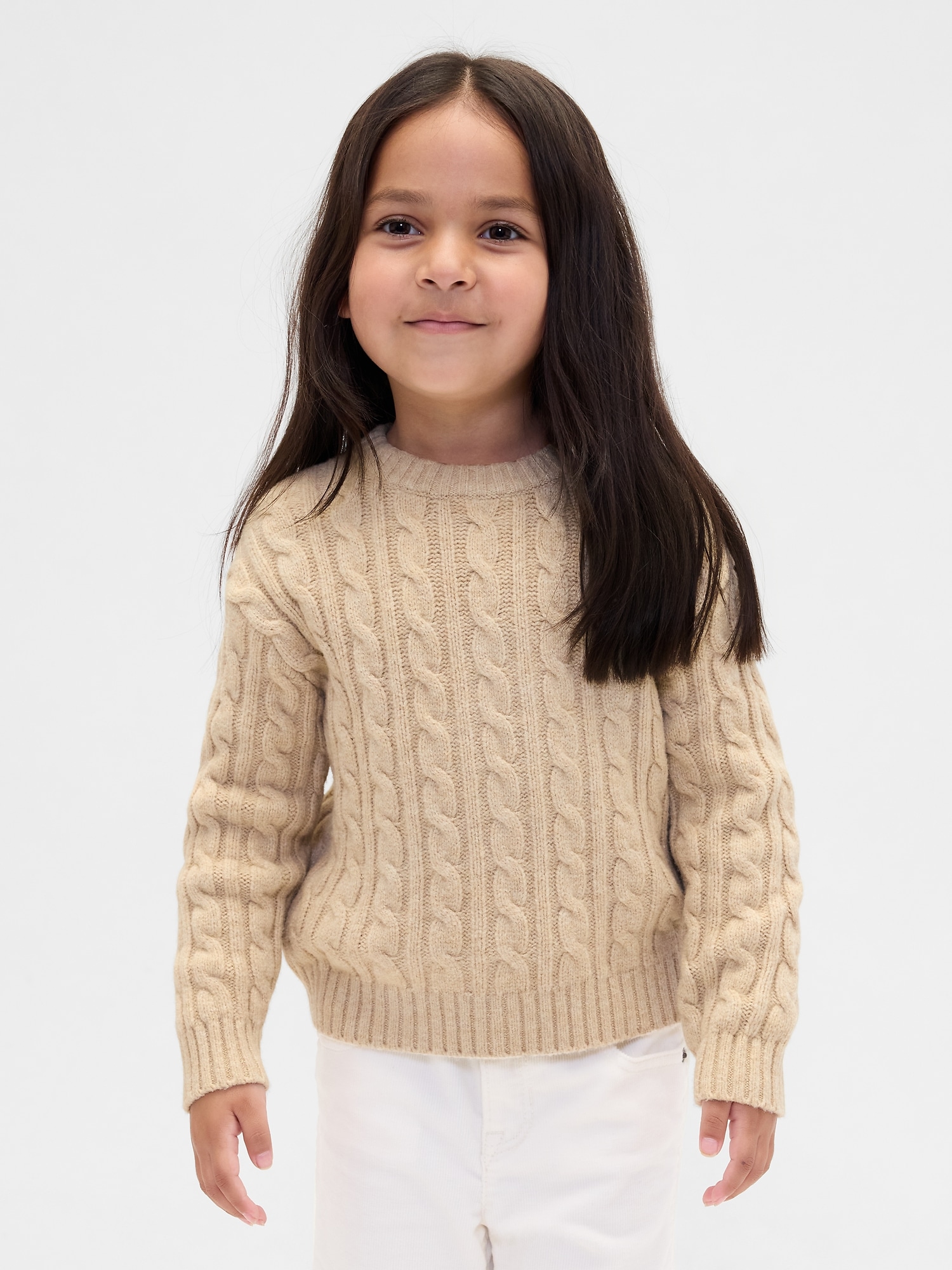 Baby & Toddler CashSoft Cable-Knit Sweater