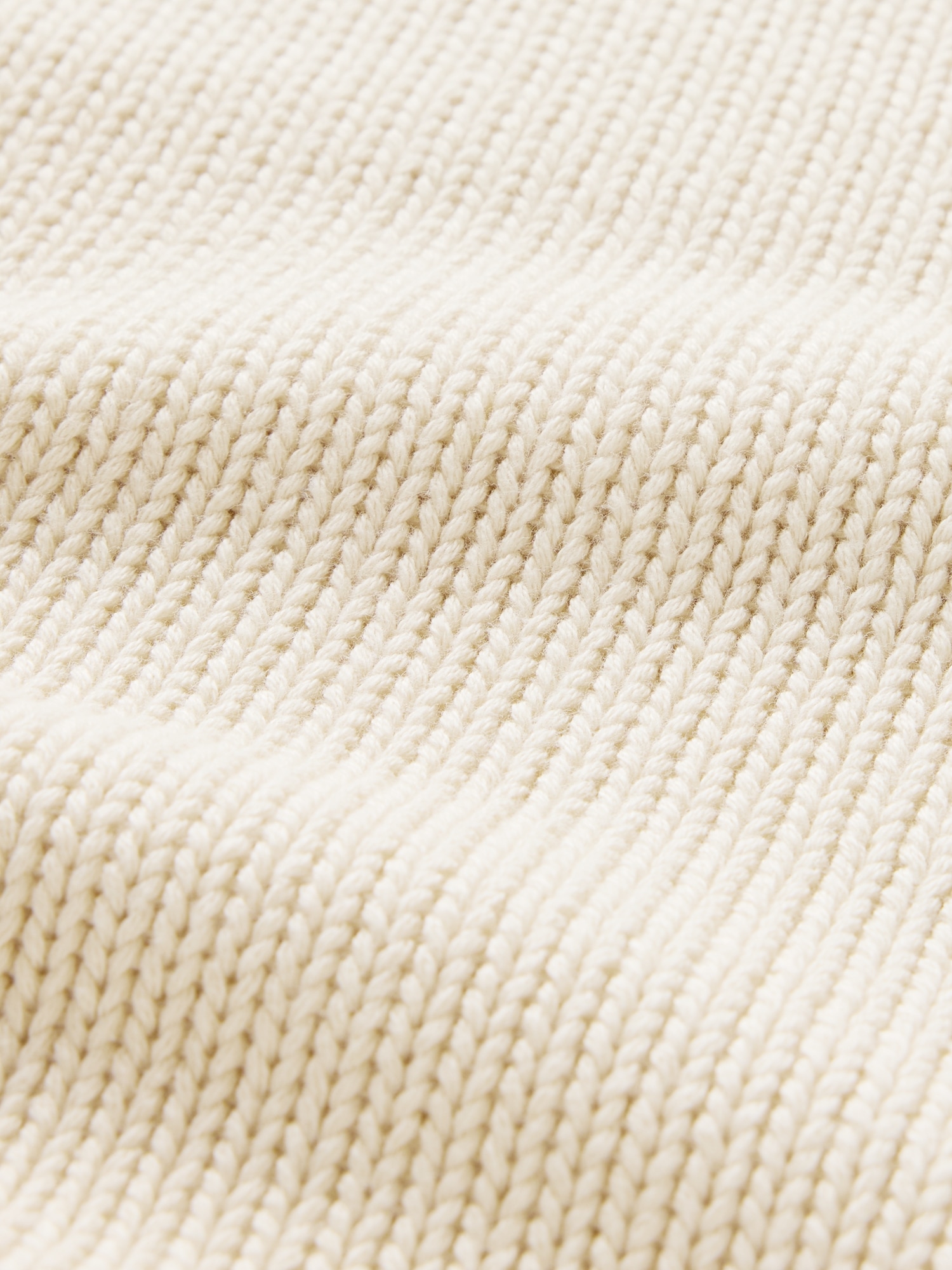 Женский свитер Gap 100% Cotton Relaxed, цвет: Бежевый — фото 4