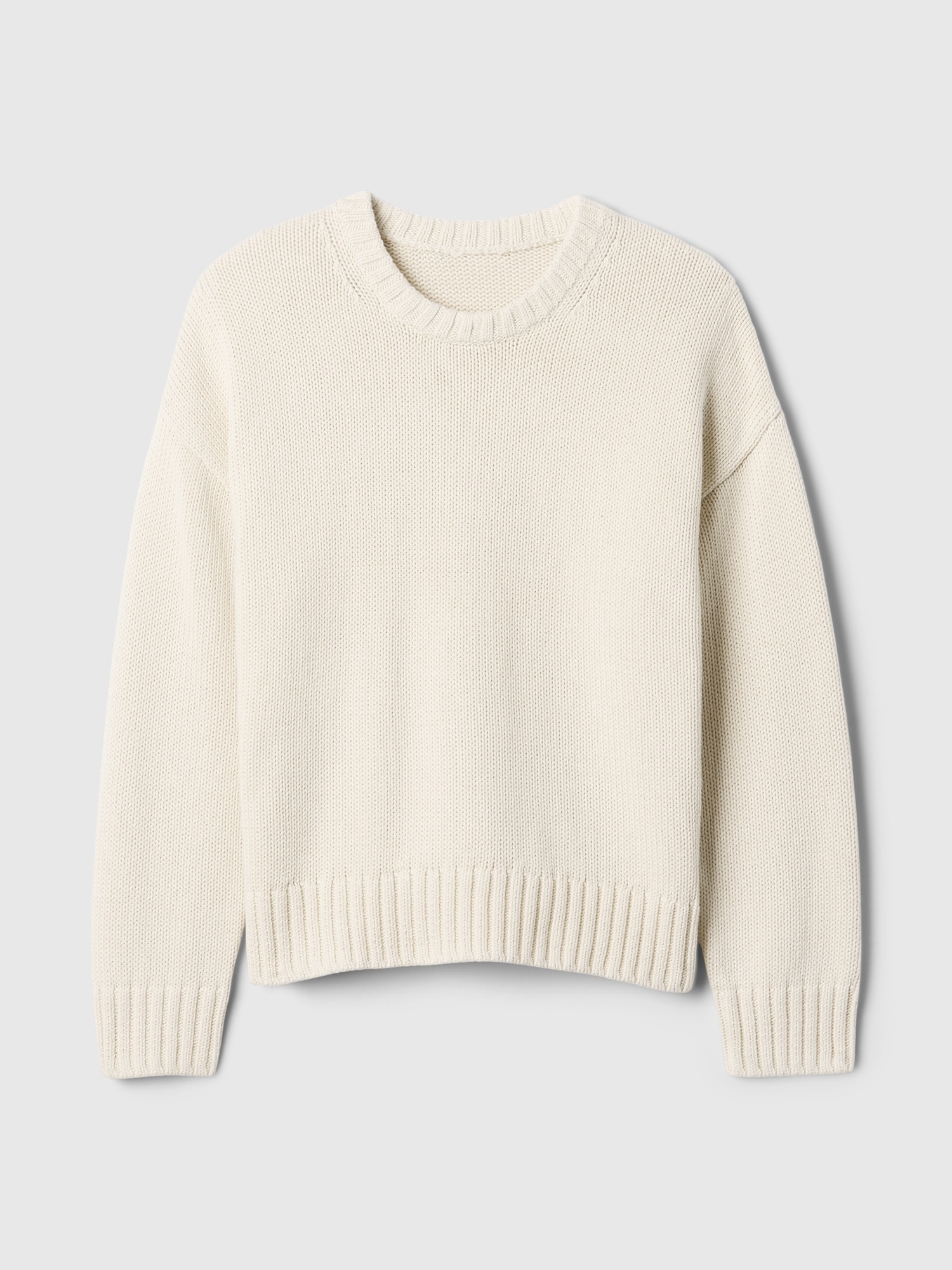 100% Cotton Relaxed Sweater